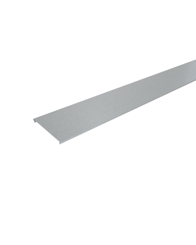 Крышка лестничного лотка 200х1,5 L2000 мм HD85 КМ-профиль (KLL200-1.5-2000 HD85) в Москве Аксессуары для лотков Pintop.ru