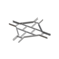 Х-разветвитель лестничный 50х150х1,5 мм INOX304 N КМ-Профиль (LXD50-150-1.5 INOX304 N)