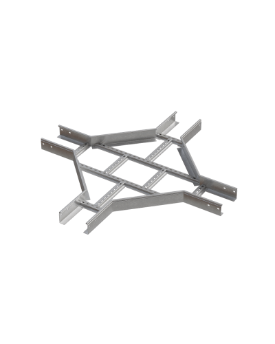 Х-разветвитель лестничный 80х500х1,2 мм N КМ-профиль (LXD80-500-1.2 N) в Москве Аксессуары для лотков Pintop.ru