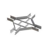 Х-разветвитель лестничный 100х300х1,5 мм HD85 N КМ-профиль (LXD100-300-1.5 HD85 N)