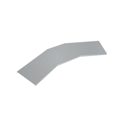 Крышка лестничного горизонтального угла 45 гр. 500 мм HD85 КМ-профиль (KLGL45-500 HD85)