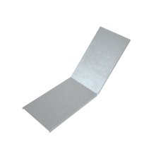 Крышка лестничного вертикального внутреннего угла 45 гр. 800 мм HD85 КМ-профиль (KLNL45-800 HD85)