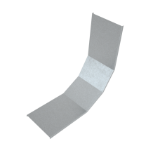 Крышка лестничного вертикального внутреннего угла 90 гр. 700 мм КМ-профиль (KLNL90-700)