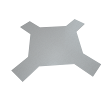 Крышка лестничного Х-разветвителя 800 мм КМ-профиль (KLXD800)