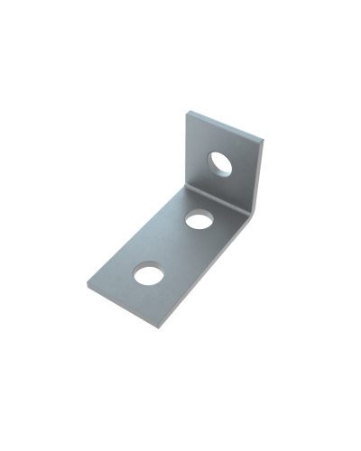 Уголок удлиненный (3 отверстия) КМ-Профиль (USG3) в Москве Аксессуары для лотков Pintop.ru