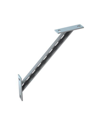 Укосина для консолей 600 мм HD КМ-Профиль (UK600 HD) в Москве Аксессуары для лотков Pintop.ru