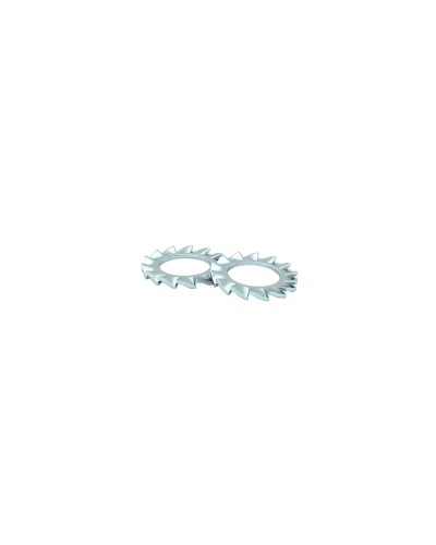 Шайба зубчатая М6 DIN 6798 A (упак. 500шт) КМ-Профиль (SHZ6) в Москве Аксессуары для лотков Pintop.ru