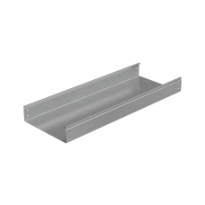 Лоток неперфорированный 80х300х1,0 L2500 мм "Стандарт ПЛЮС" INOX304 КМ-Профиль (LNEplus80-300-1.0-2500 INOX304)
