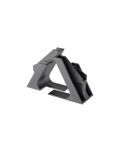 Универсальное крепление для кабеля диаметром 33-40 мм (основная часть) КМ-Профиль (UKK60) в Москве Аксессуары для лотков Pintop.ru