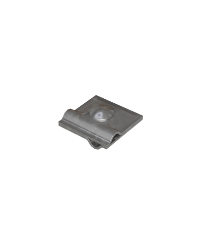 Универсальный соединитель для прутка Ø 5-10 мм с 2 пластинами 50х50 мм CU КМ-Профиль (2US-D5-10 CU) в Москве Аксессуары для лотков Pintop.ru