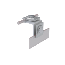 Фальцевый держатель H50 мм для прутка Ø 5-10 мм КМ-Профиль (FD-H50-D5-10)