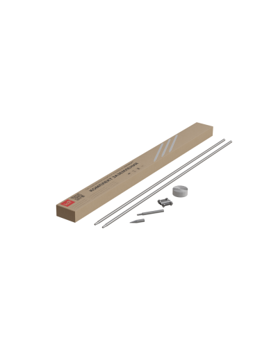 Комплект заземления из 2 стержней Ø 16 мм L=1,5 м HD КМ-Профиль (KTZ-D16-2 HD) в Москве Монтажные материалы Pintop.ru