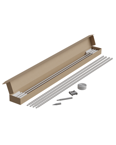 Комплект заземления из 6 стержней Ø 16 мм L=1,5 м TD КМ-Профиль (KTZ-D16-6 TD) в Москве Монтажные материалы Pintop.ru