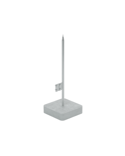 Вольностоящая молниеприемная мачта цельная H2,5 м HD КМ-Профиль (VMC-H2.5 HD) в Москве Монтажные материалы Pintop.ru