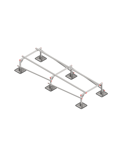 Опорная конструкция для установки оборудования TECHNORAPTOR STEELFOOT 1000х3000 HD КМ-профиль (KM-TR-STF-SSEI-1000-3000 HD) в Москве Системы видеонаблюдения Pintop.ru