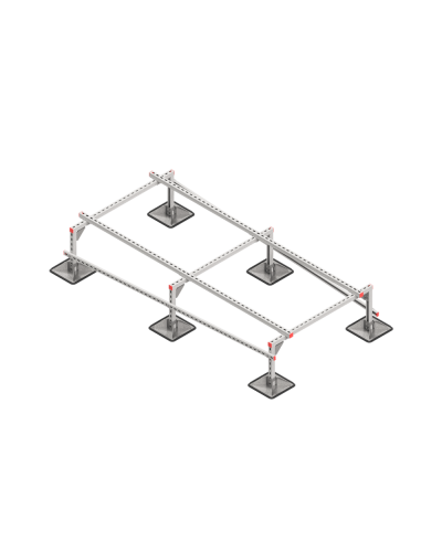Опорная конструкция для установки оборудования TECHNORAPTOR STEELFOOT 1200х2500 HD КМ-профиль (KM-TR-STF-SSEI-1200-2500 HD) в Москве Системы видеонаблюдения Pintop.ru