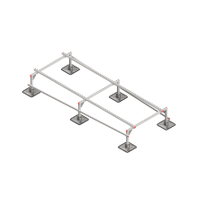 Опорная конструкция для установки оборудования TECHNORAPTOR STEELFOOT 1200х3000 тип 1 HD КМ-профиль (KM-TR-STF-SSEI-1200-3000-1 HD)