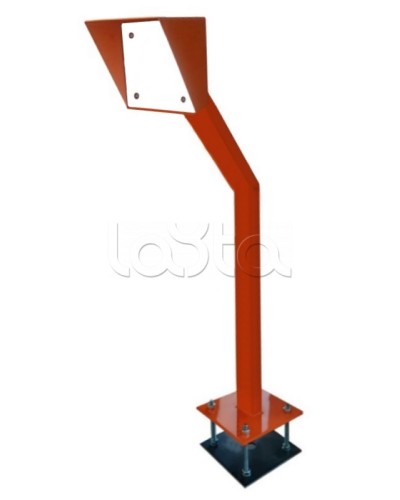 Стойка для считывателя Аякс 150х150 мм, черная, Базовая, наклонная в Москве Дополнительное оборудование для СКУД Pintop.ru