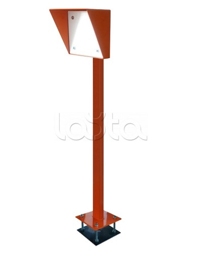 Стойка для считывателя Аякс 170х180 мм, черная, Базовая, прямая в Москве Дополнительное оборудование для СКУД Pintop.ru