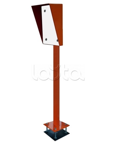 Стойка для считывателя Аякс 300х400 мм, оранжевая, Базовая, прямая в Москве Дополнительное оборудование для СКУД Pintop.ru