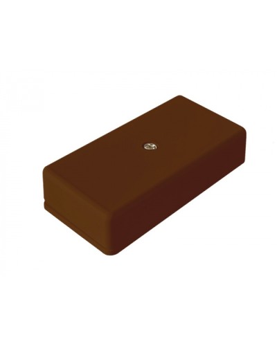 Ультракомпактная соединительная коробка КС-701 ЭСТЕТ (коричневый) Магнито-Контакт в Москве Распределительные коробки Pintop.ru