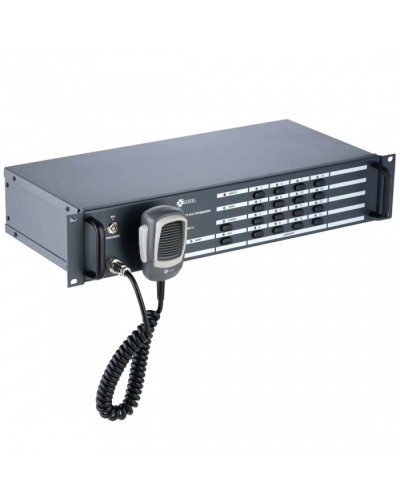 Селектор зон оповещения на 16 зон МЕТА 19580-16 в Москве Система оповещения и трансляции Мета Pintop.ru