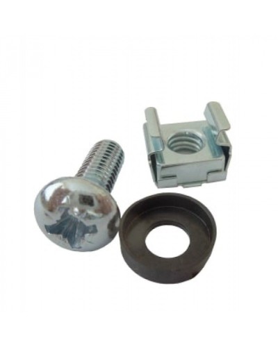 Комплект крепежа (винт М5 чёрный, гайка кузовная М5, шайба 5 чёрная по 40шт) МЕТА 9919 в Москве Система оповещения и трансляции Мета Pintop.ru