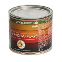 Лак огнезащитный акриловый Огнеза «ОГНЕЗА-ЛАК-ОД» для древесины и материалов изнеё, матовый, бесцветный, ведро 2,4л.(1,8 кг.)