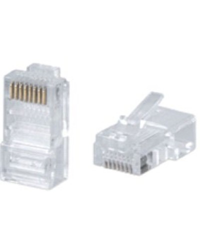 Коннектор RJ-45 (8Р8С) кат.6 (100шт./уп.) (J-RJ45-8P8C-UTP-6) в Москве Коннекторы Pintop.ru