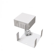 Коробка монтажная огнестойкая металлическая КМОМ (8к х 10мм) 75х75х37 IP 31 ПожТехКабель (070-029)