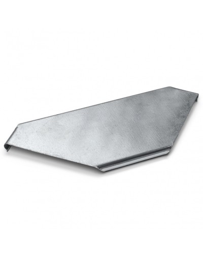 Крышка плоского угла 45° 600x15 (0,7) ПожТехКабель (550-008) в Москве Аксессуары для лотков Pintop.ru