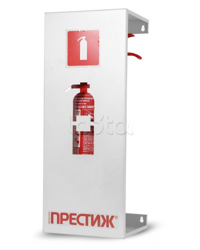 Подставка ПОЖТЕХНИКА Подставка настенная под огнетушитель ПРЕСТИЖ белый в Москве Аксессуары для огнетушителей Pintop.ru