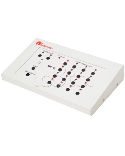 Пульт управления выносной Полисервис ВПУ-16 в Москве Система оповещения Октава Полисервис Pintop.ru