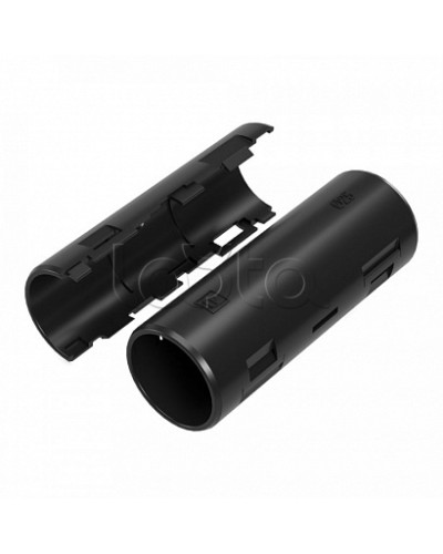 Муфта разборная d25 мм атмосферостойкая черная (40шт/640шт уп/кор) Промрукав (PR13.0415) в Москве Повороты, муфты, тройники Pintop.ru