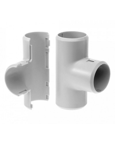 Тройник разборный д16 (5шт/500 шт уп/кор) Промрукав (PR.07316м) в Москве Повороты, муфты, тройники Pintop.ru