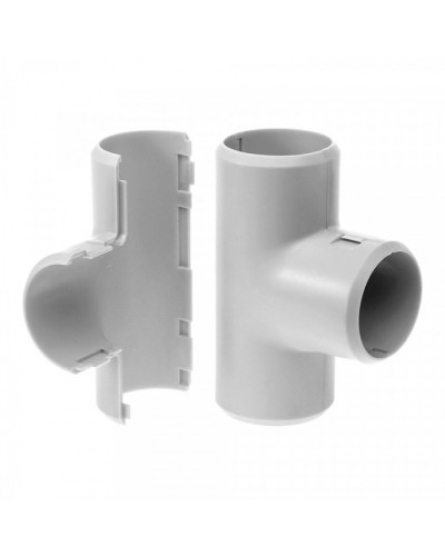 Тройник разборный д32 (15 шт/уп/ Промрукав PR.07332 в Москве Повороты, муфты, тройники Pintop.ru