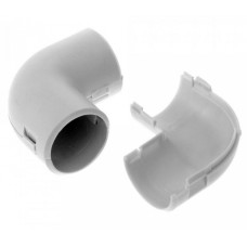 Соединитель угловой разборный д32 (5шт/400шт уп/кор) Промрукав (PR.07532м)