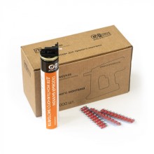 Комплект газовый баллон 165 мм и гвозди 3х19 мм (кованые) (1000 шт/уп) Промрукав (PR08.22649)