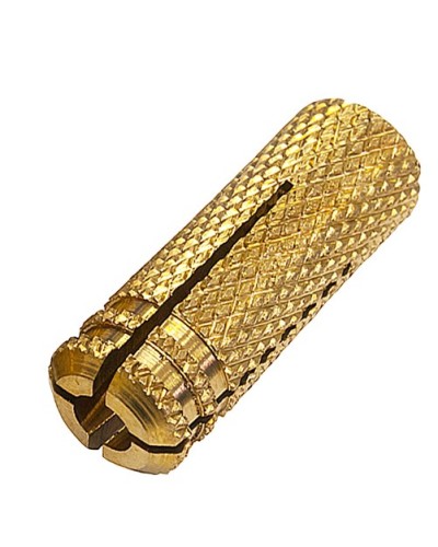 Анкер забивной латунный (цанга) М8 10х30 (100 шт/уп) Промрукав (PR08.2345) в Москве Крепеж Pintop.ru