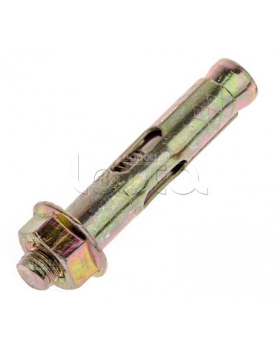 Анкерный болт с гайкой оцинкованный М8/10х50 (100 шт/уп) Промрукав (PR08.2349) в Москве Крепеж Pintop.ru