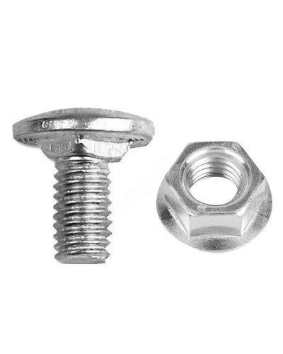Комплект соединительный 6х10 (Винт DIN 603 + гайка М6Сб DIN 6923) Промрукав (PR08.2408) в Москве Крепеж Pintop.ru