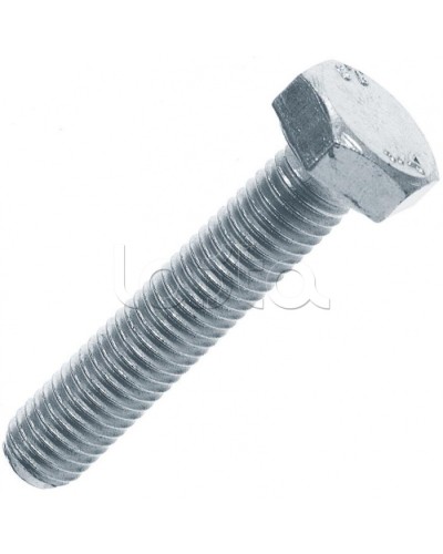 Болт с шестигранной головкой оцинкованный М8х40 (DIN 933) (100 шт/уп) Промрукав (PR08.2433) в Москве Крепеж Pintop.ru