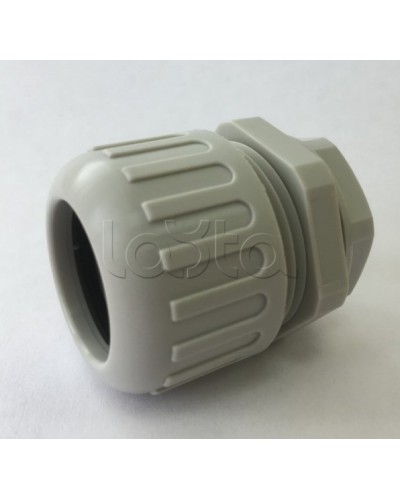 Муфта вводная усиленная (IP68) для гофрированных труб серая ВМУ-ГТ-20 (М20) Промрукав (PR08.3273) в Москве Повороты, муфты, тройники Pintop.ru