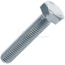 Болт с шестигранной головкой оцинкованный М10х50 (DIN 933) (25 шт/уп) Промрукав (PR08.3514)