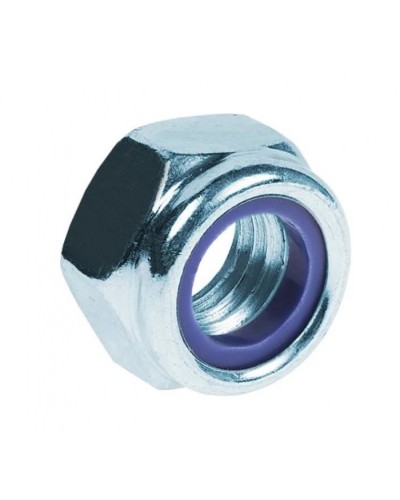 Гайка М10 с контрящим кольцом (DIN 985) (100 шт/уп) Промрукав (PR08.3668) в Москве Крепеж Pintop.ru