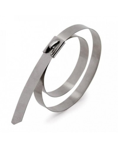 Стяжки кабельные стальные СКС-2 (304) 7,9*400 (100 шт/уп) Промрукав (PR08.4910) в Москве Стяжки-хомуты Pintop.ru