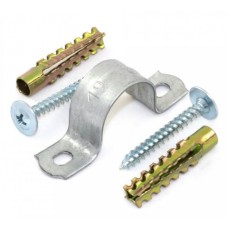 Комплекты для крепления ОКЛ с использованием самореза, дюбеля и скобы СМД 19-20 (100 шт) Промрукав (PR08.5003)