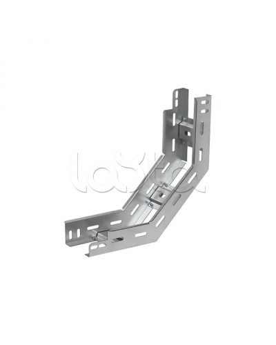 Угол вертикальный внутренний 90 градусов лестничный 400х200 (1,5 мм) Промрукав (PR08.5561) в Москве Аксессуары для лотков Pintop.ru