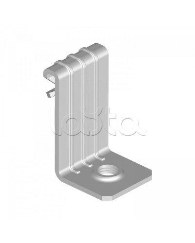 Зажим балочный вертикальный 1-5 мм с отгибом и резьбой М6 Промрукав (PR08.5861) в Москве Аксессуары для лотков Pintop.ru