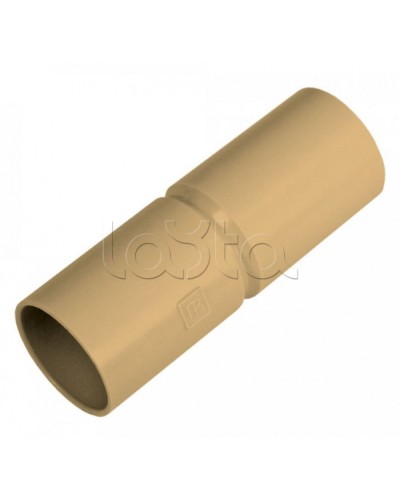Патрубок-муфта с ограничителем сосна д25 (5шт/300шт уп/кор) Промрукав (PR13.0225) в Москве Повороты, муфты, тройники Pintop.ru